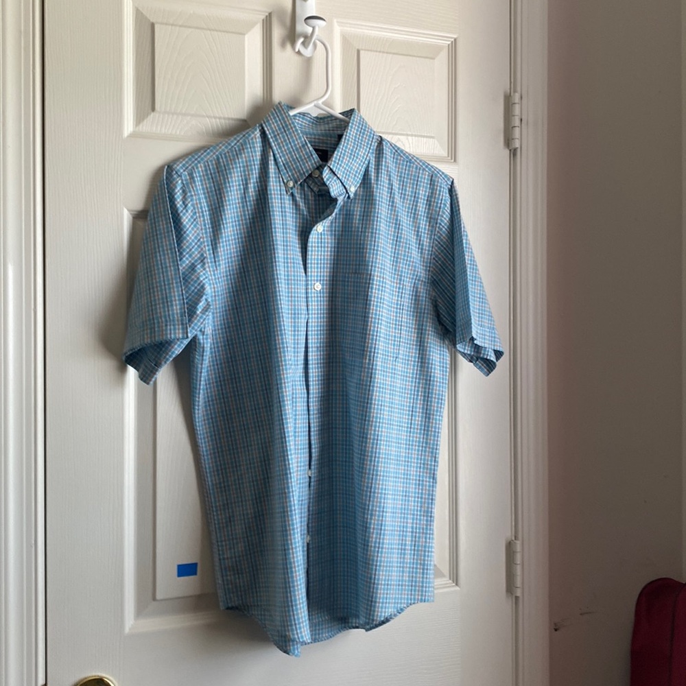 Arrow Small Green Short Sleeved Collared Shirt